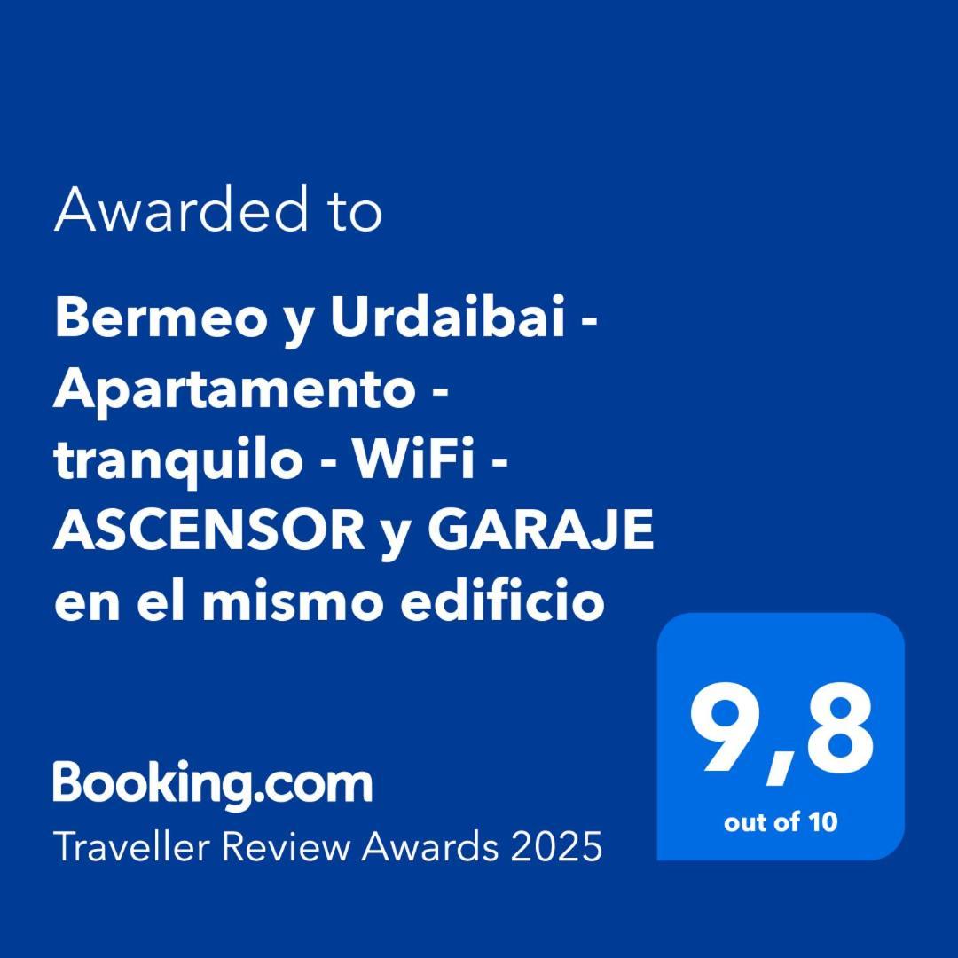 Ferienwohnung Bermeo Y Urdaibai - Parking-Ascensor - Wifi - Tranquilo Exterior foto
