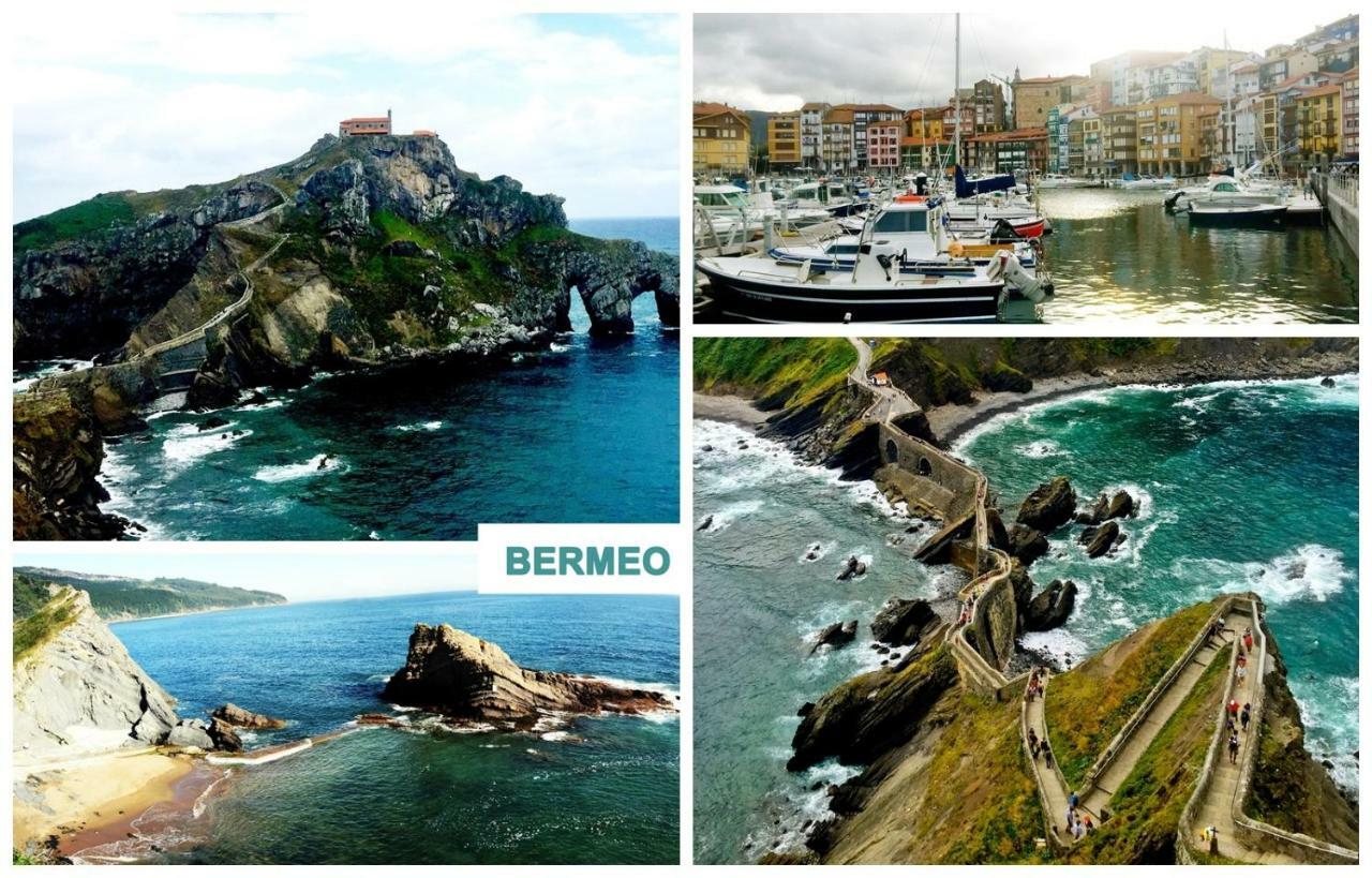 Ferienwohnung Bermeo Y Urdaibai - Parking-Ascensor - Wifi - Tranquilo Exterior foto